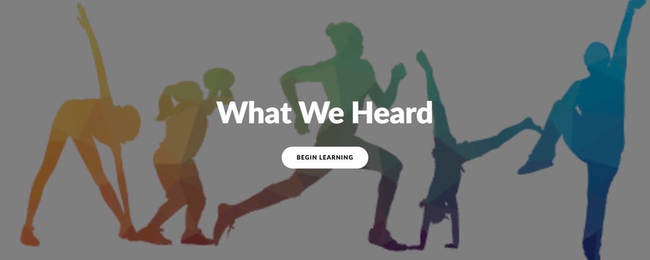 What We Heard